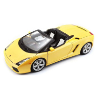 Bburago lamborghini gallardo spyder yellow 1:18