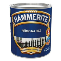 AKZO NOBEL Hammerite Přímo na rez hladký 0,25 l Tmavě zelený