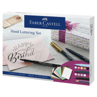 Kreativní sada - Popisovače Faber-Castell Pitt Artist Pen Hand Lettering - 12 ks