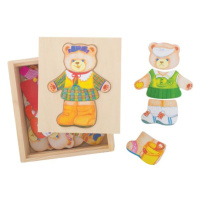 Bigjigs Toys Oblékací puzzle Paní medvědice