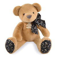 Doudou Histoire d´Ours Plyšový kamarád světle hnědý medvídek 40 cm