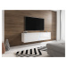 TV stolek Sfinga 160, bílý + LED podsvícení
