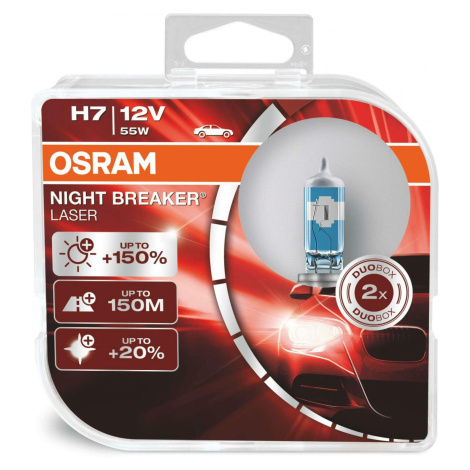 OSRAM H7 64210NL-HCB NIGHT BREAKER LASER +150% 55W