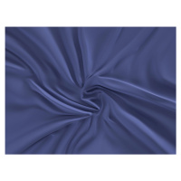 Kvalitex satén prostěradlo Luxury Collection tmavě modré 100x200