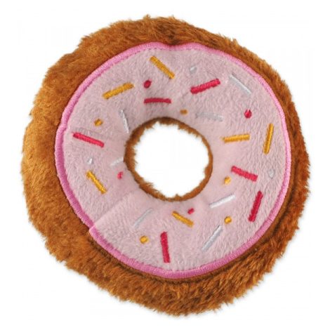 Hračka Dog Fantasy donut růžový 12,5cm