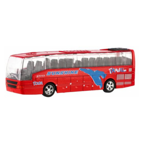 Kovovy turistický autobus CityBus - červená Toys Group
