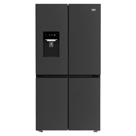 Beko GN1426240ZDXBRN americká lednice