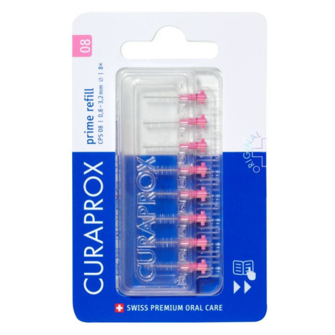 Curaprox CPS 08 prime refill mezizubní kartáčky 8 ks