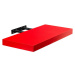 75639 Stilista Volato nástěnná police, 80 cm, červená
