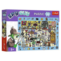 Trefl Puzzle s hledáním obrázků Spy Guy: Muzeum 100 dílků