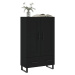 vidaXL Skříň highboard černá 69,5 x 31 x 115 cm kompozitní dřevo