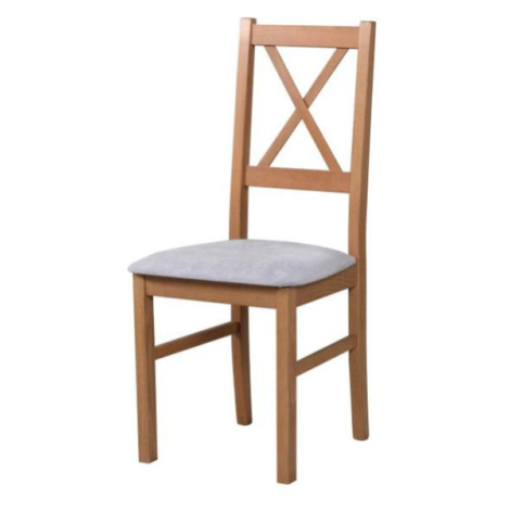 Jídelní židle NILA 10 dub stirling/šedá
