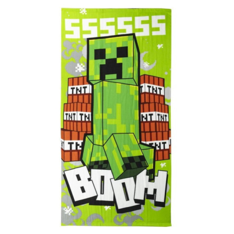 Osuška Minecraft - Creeper 140 x 70 cm