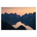 Fotografie Beautiful midnight sun in Lofoten island, Punnawit Suwuttananun, 40 × 26.7 cm