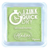 Razítkovací polštářek Izink Quick Dry, rychle schnoucí - světle zelená