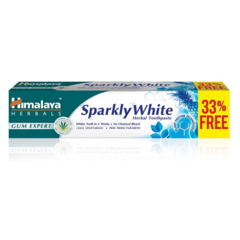 Himalaya Sparkly White bělící zubní pasta, 75ml + 33 % Himalaya Herbals