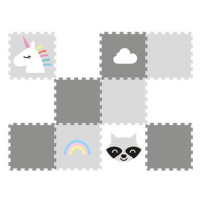 Vylen Dvanáctidílná puzzle podlaha do dětského pokoje MÝVAL A JEDNOROŽEC