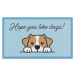 Rohožka 40x70 cm Hope You Like Dogs – Artsy Doormats