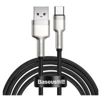 Kabel USB-C Baseus Cafule, 66 W, 2 m (černý)