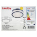 Lindby Lindby - Koupelnové stropní svítidlo FLAVI 2xE27/15W/230V IP44 lesklý chrom