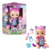 Mattel my garden baby™ kočičí miminko se svačinkou fialové, hhp28