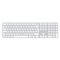 Apple Magic Keyboard 2024 s Touch ID, bílé klávesy - CZ