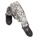 Perri's Leathers Faux Snake Skin White