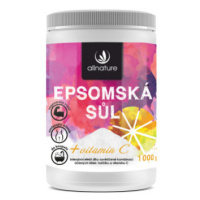 Allnature Epsomská sůl s vitamínem C 1000g