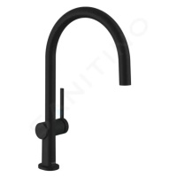 Hansgrohe 72843670 - Dřezová baterie Talis, EcoSmart, matná černá