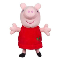 Peppa pig plyšová peppa červené šatičky 15 cm