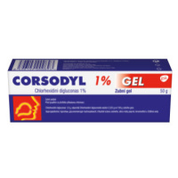 Corsodyl 1% gel stm.gel 1x50g