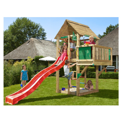 Hřiště Cabin s modulem Balcony Jungle Gym