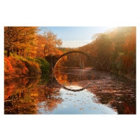 Fotografie Rakotzbrücke, Daniel Řeřicha, 40 × 26.7 cm