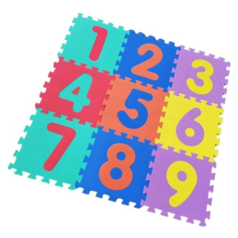 ALLTOYS Pěnové puzzle Čísla (30x30) 120733 )18 dílků)