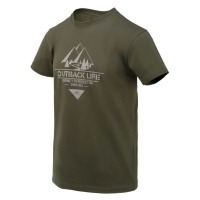 Helikon-Tex® Tričko Helikon T-Shirt (Outback Life) - Taiga Green Velikost: L