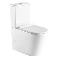 Olsen spa Kombi WC ROBUSTO RIMLESS se SLIM sedátkem Soft-close - OLKLT2125A