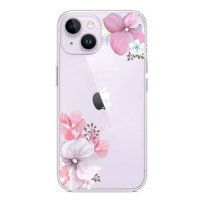 TopQ Kryt iPhone 14 Violet Blossom 81935