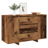 vidaXL Příborník old wood 120 x 41 x 75 cm kompozitní dřevo