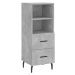 vidaXL Skříň highboard betonově šedá 34,5x34x180 cm kompozitní dřevo