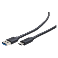Gembird CABLEXPERT kabel USB 3.0 AM na Type-C kabel (AM/CM), 1,8m, černá - CCP-USB3-AMCM-6