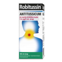 Robitussin Antitussi.suchý kaš.7.5mg/5ml sir.100ml