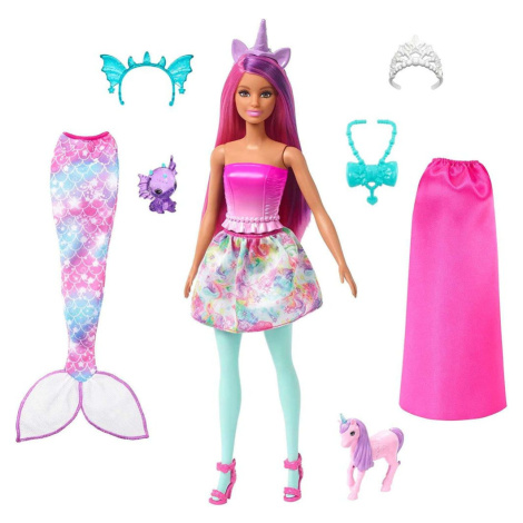 MATTEL Panenka Barbie Dream pohádkové oblečky 30cm