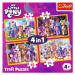Trefl Puzzle 4v1 - Seznamte se s Poníky / Hasbro, My Little Pony