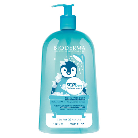 BIODERMA ABCDerm Moussant jemný čisticí gel 1 l