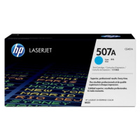 HP 507A Cyan LaserJet Toner Cartridge Azurová