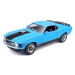 Maisto - 1970 Ford Mustang Mach 1, modrý, 1:18