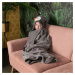 Cozy Noxxiez BL813 Tučnák - hřejivá deka s kapucí se zvířátkem a tlapkovými kapsami