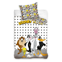 Carbotex Dětské bavlněné povlečení Kamarádi z Looney Tunes