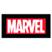 Carbotex Bavlněná froté osuška 70x140 cm - Marvel Logo