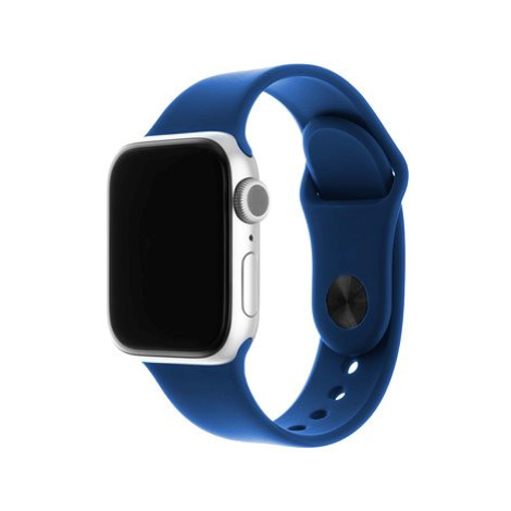 FIXED Silicone Strap SET pro Apple Watch 42/44/45/Ultra 49mm královsky modrý